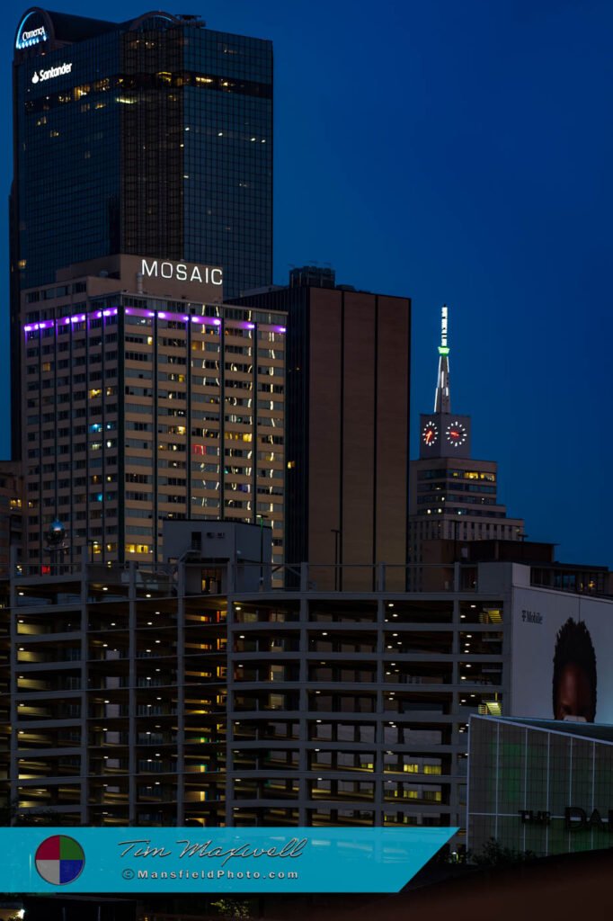 Dallas Cityscape View From West End