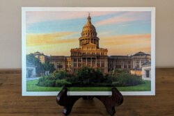 Texas Capitol Building, Austin, TX Mounted Print