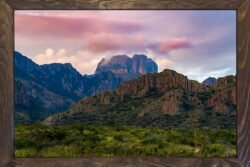 Big-Bend-National-Park-A4C-04084 12x18 Framed Print