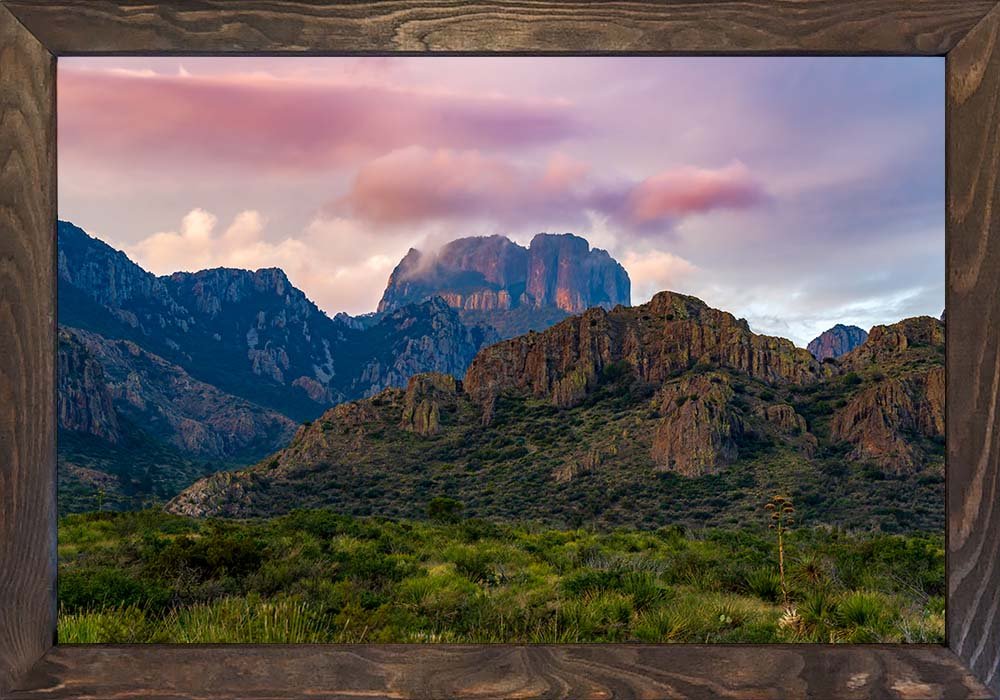 Big-Bend-National-Park-A4C-04084 12x18 Framed Print