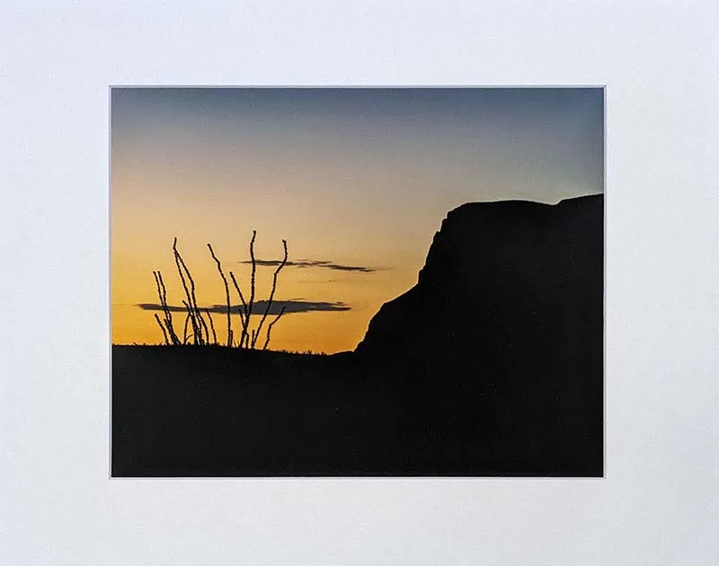 Big Bend Silhouette -8X10