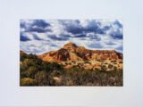 Capitol Peak in Palo Duron Canyon - Print with Mat (8x12)