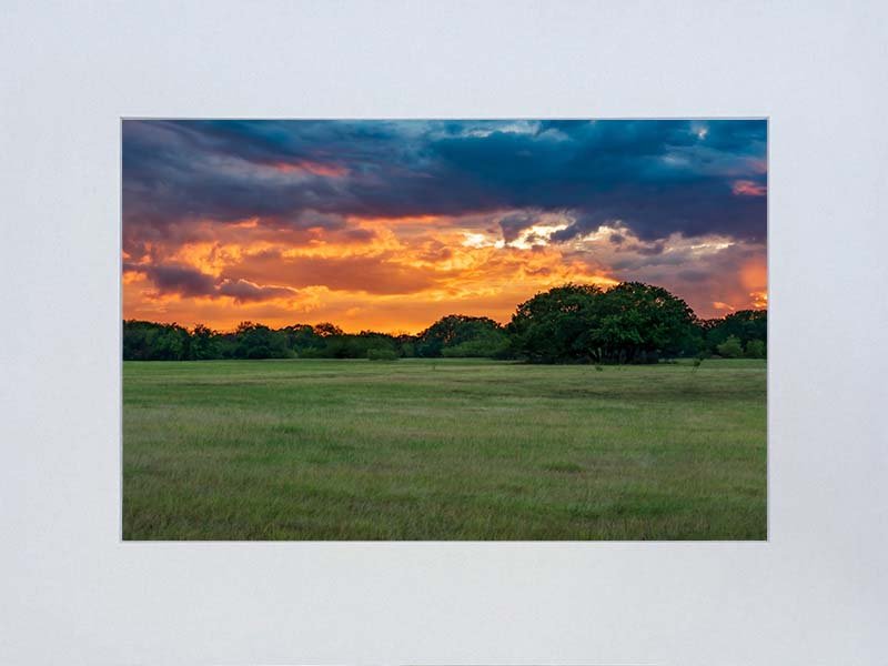 Mansfield Texas Sunset 8×12