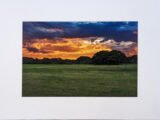 Mansfield Texas Sunset - Print with Mat (8x12)