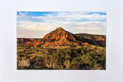 Morning At Caprock Canyons, Texas - Print With Mat (8X12)