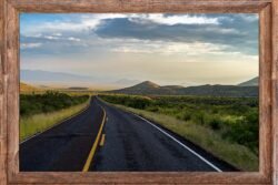 Road-and-Highway-A4C-04102 12x18 Framed Print