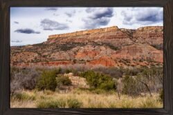 Texas-Canyons-A4-13593 12x18 Framed Print