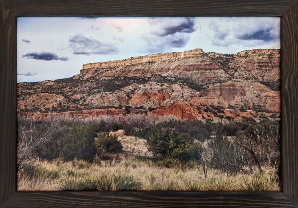 Palo Duro Canyon 12X18 Framed Print For Sale.