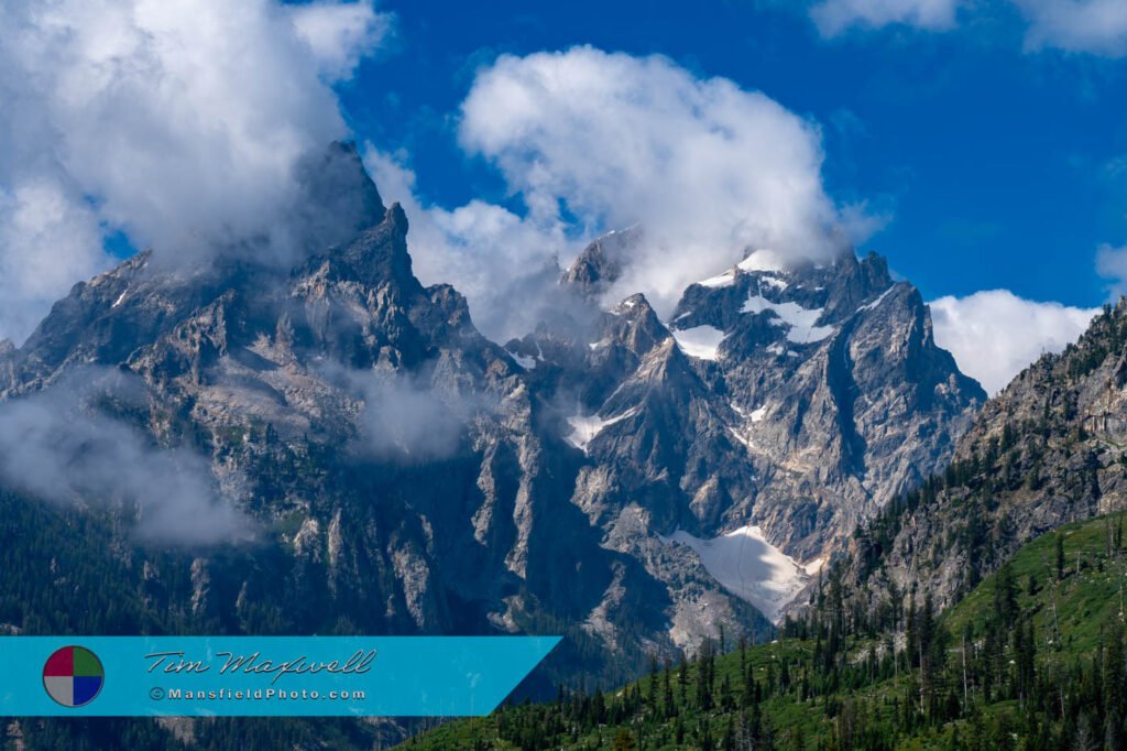 Cloudy Moutain Tops - Premium Photo Art At Mansfield Photography