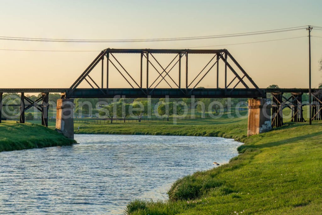 Train Bridge, Fort Worth A4-01115 - Mansfield Photography