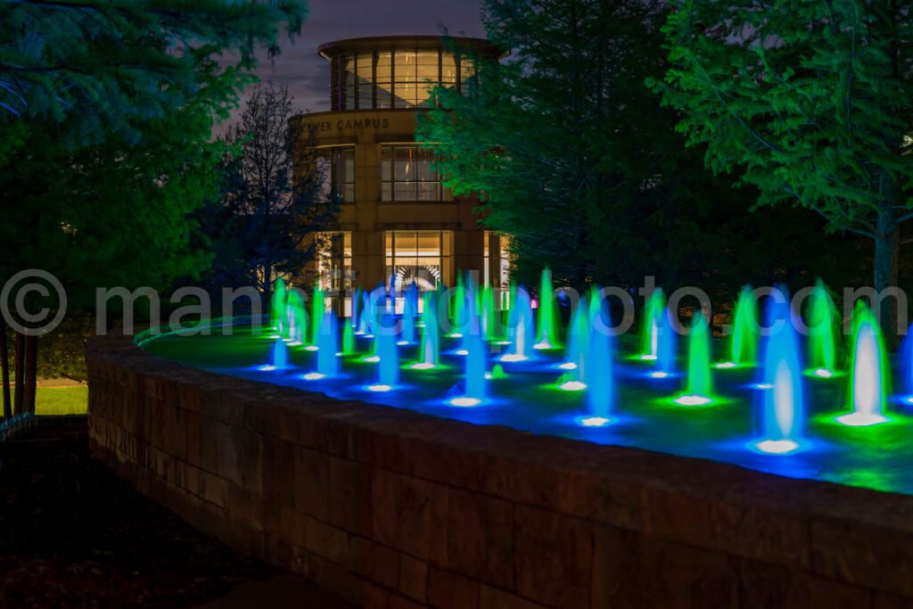 Fountain, Downtown Fort Worth A4-01123 - Mansfield Photography