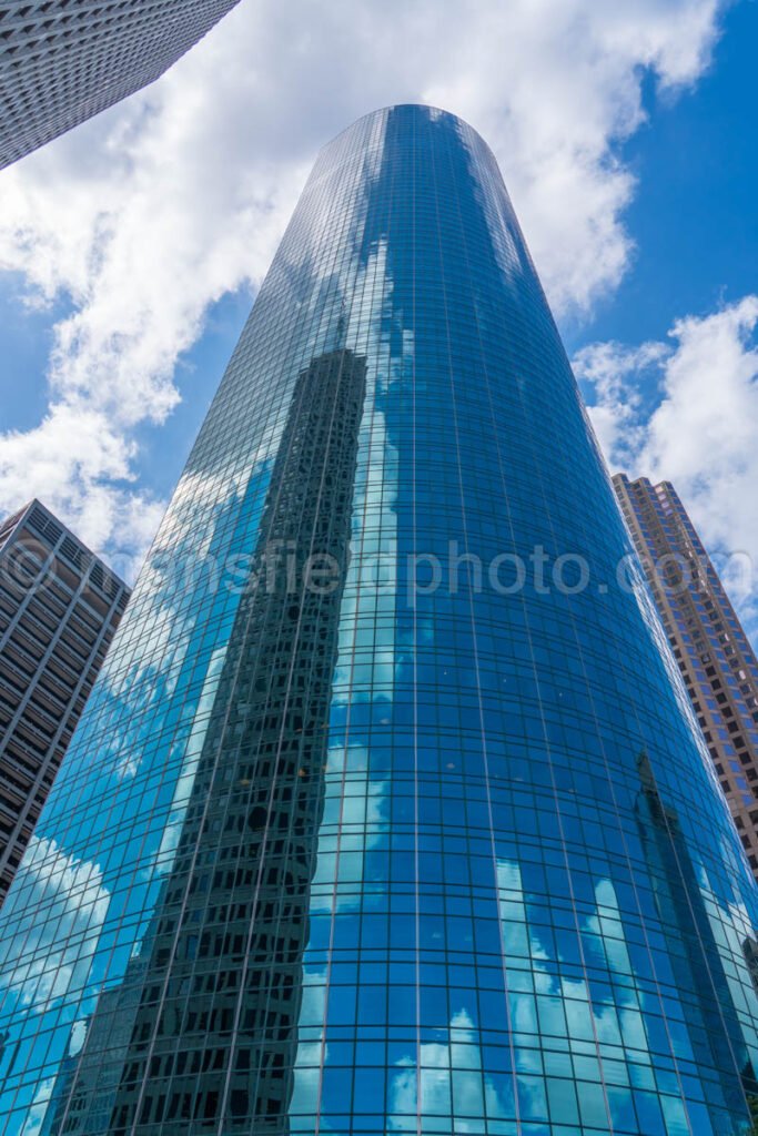 Downtown Houston Look Up A4-01212 - Mansfield Photography