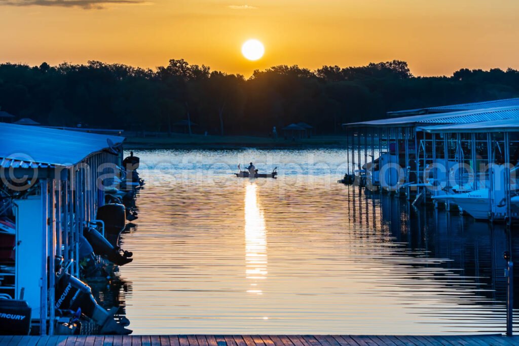 Boats At Lynn Creek Marina A4-01272 - Mansfield Photography