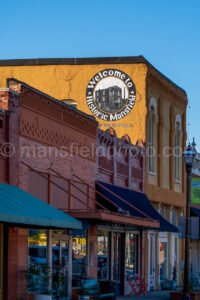 Downtown Mansfield, Tx A4-01312 - Mansfield Photography