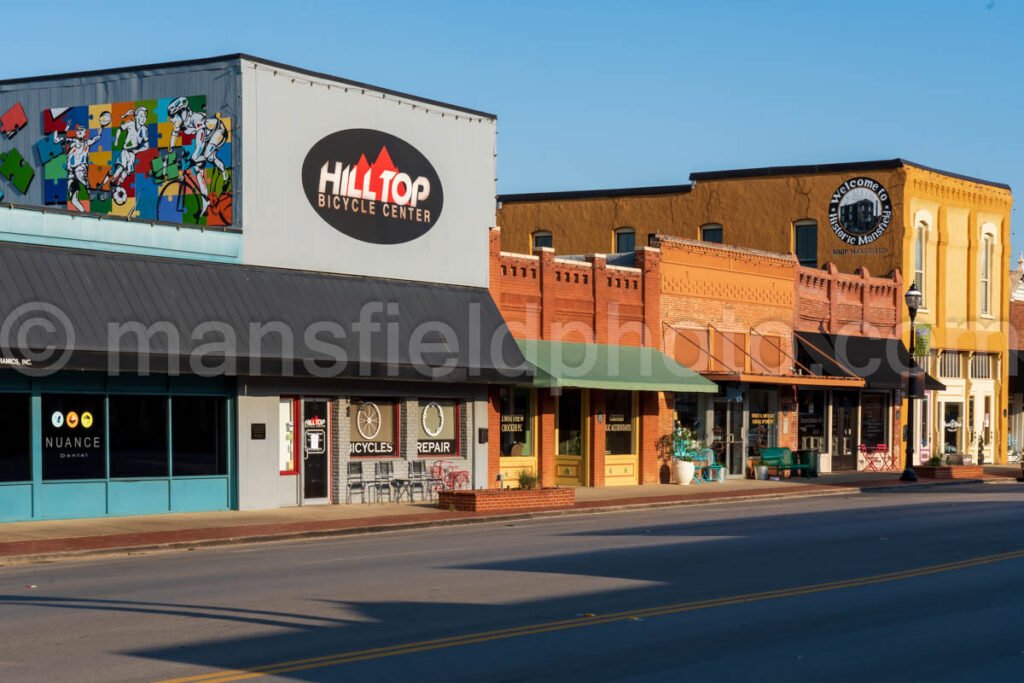 Downtown Mansfield, Tx A4-01317 - Mansfield Photography