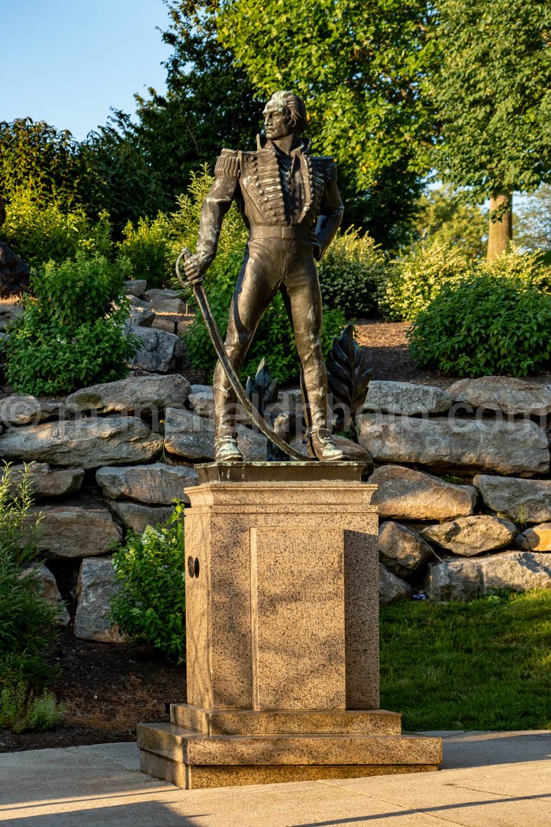 Statue At Philadelphia Musuem Of Art A4-01456