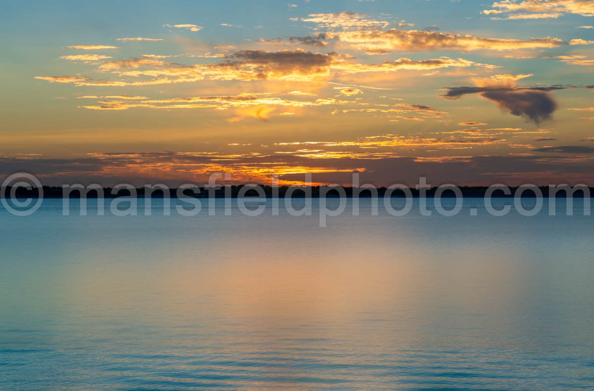 Sunset at Joe Pool Lake A4-01707