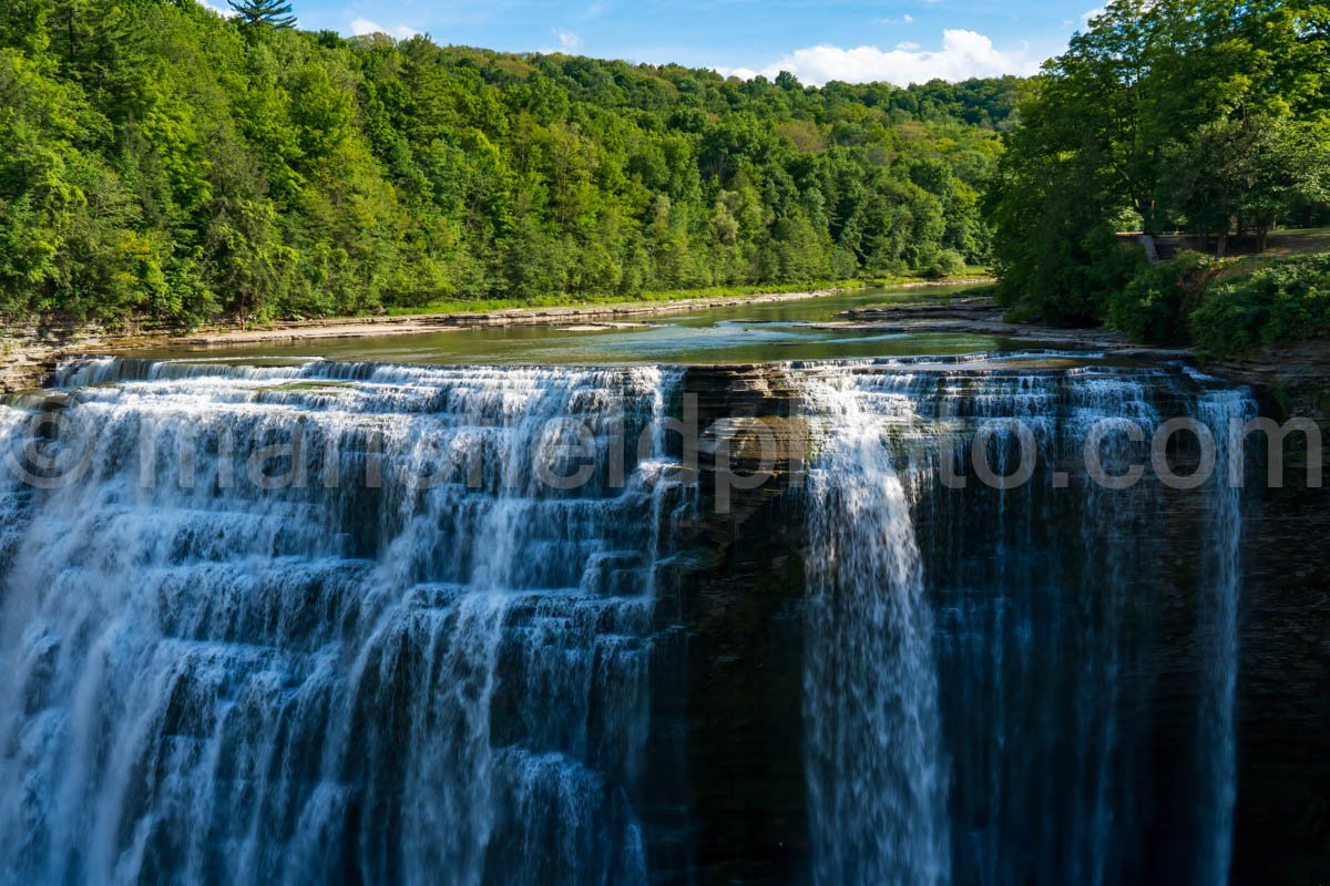 Waterfalls At Letchworth State Park, Ny A4-02117