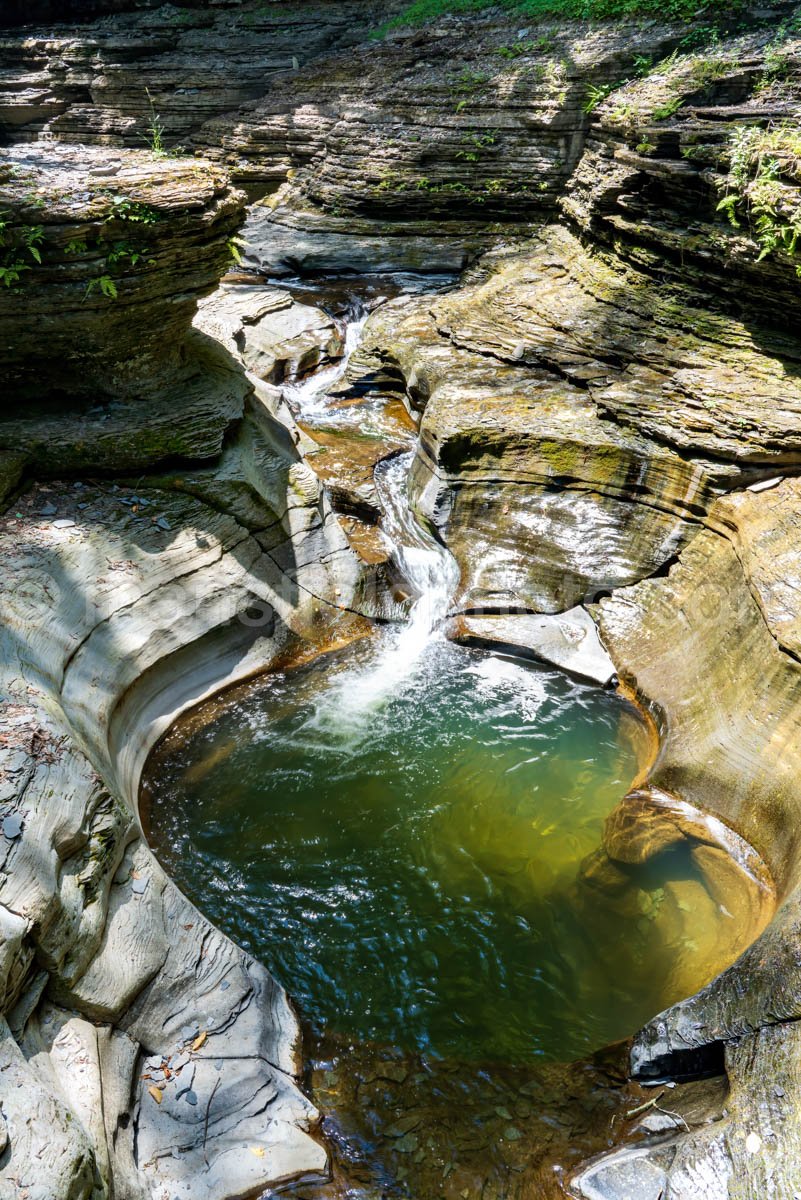 Waterfalls At Watkins Glen State Park, Ny A4-02124