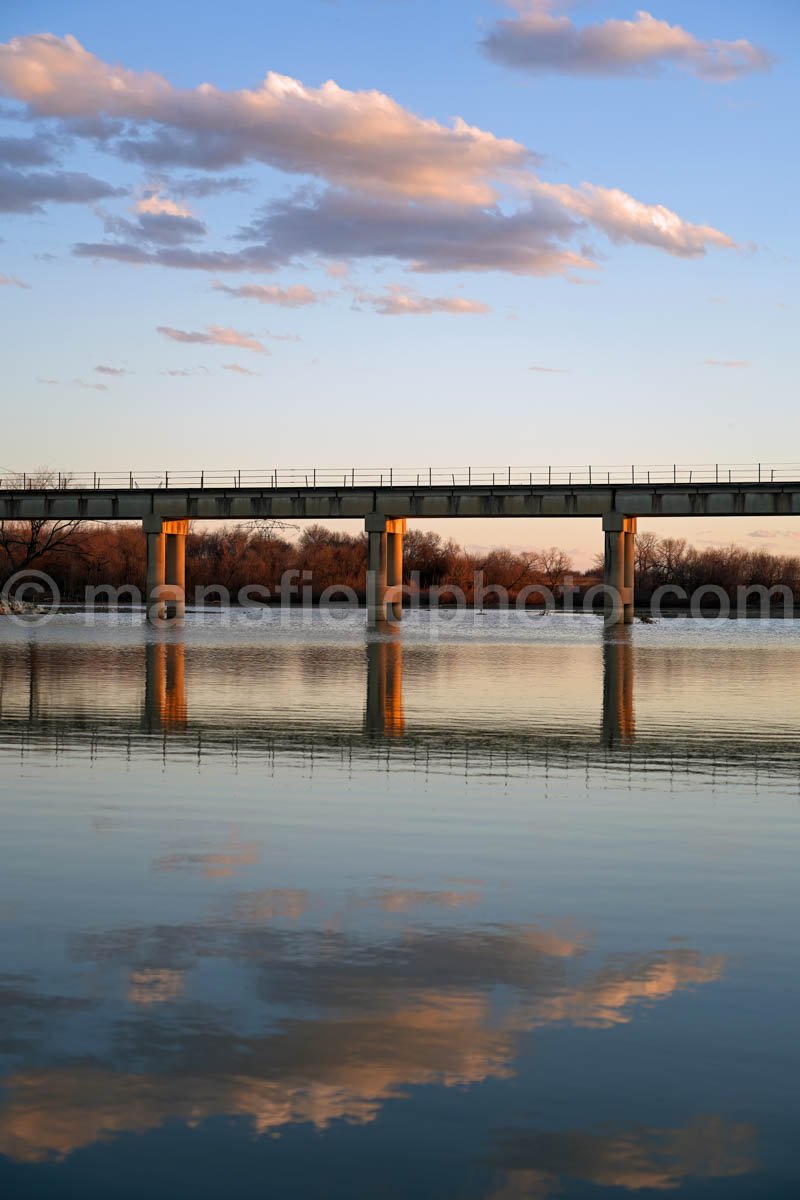 Bridge And Sky At Britton Park A4-04000