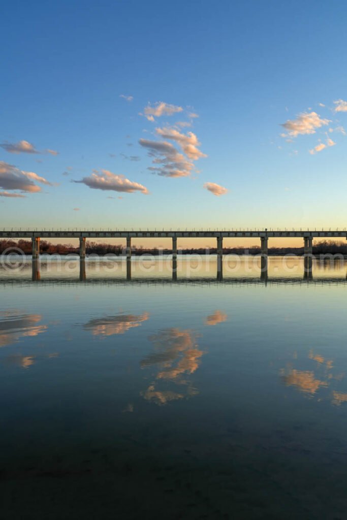 Bridge And Sky At Britton Park A4-04001 - Mansfield Photography