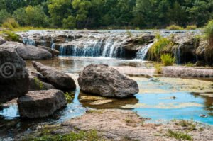Waterfall At Sansom Park A4-04286 - Mansfield Photography