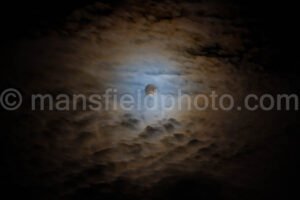 Moon And Clouds A4-06694 - Mansfield Photography