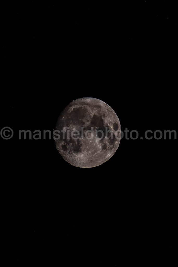 Moon And Clouds A4-06702 - Mansfield Photography