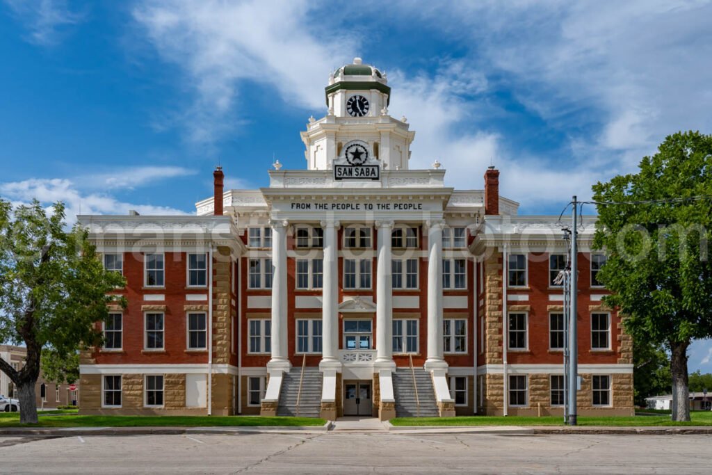 San Saba, Texas - San Saba County Courthouse