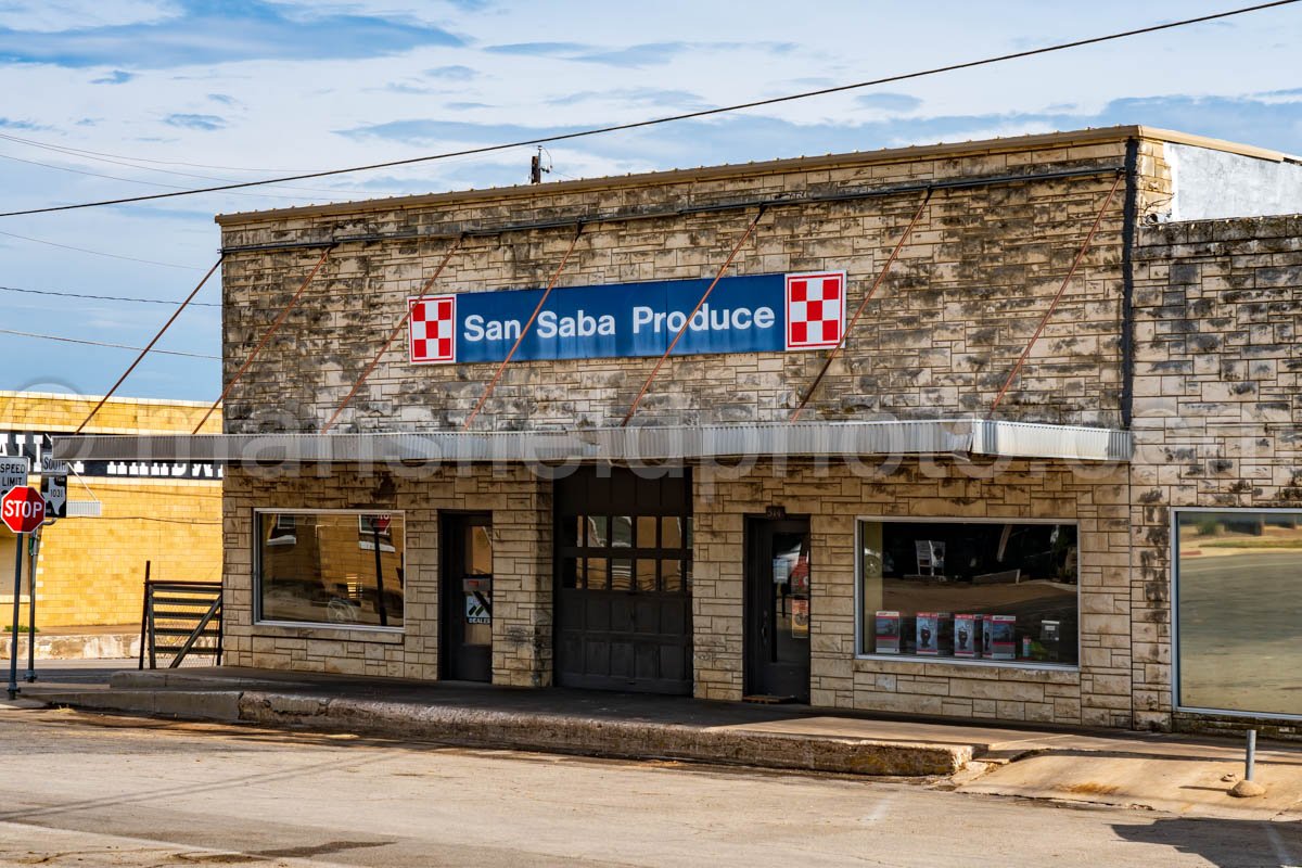 San Saba, Texas A4-07133