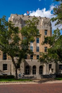 Eastland County Courthouse In Eastland, Texas A4-07766 - Mansfield Photography