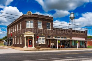 Old Bank In Maypearl, Texas