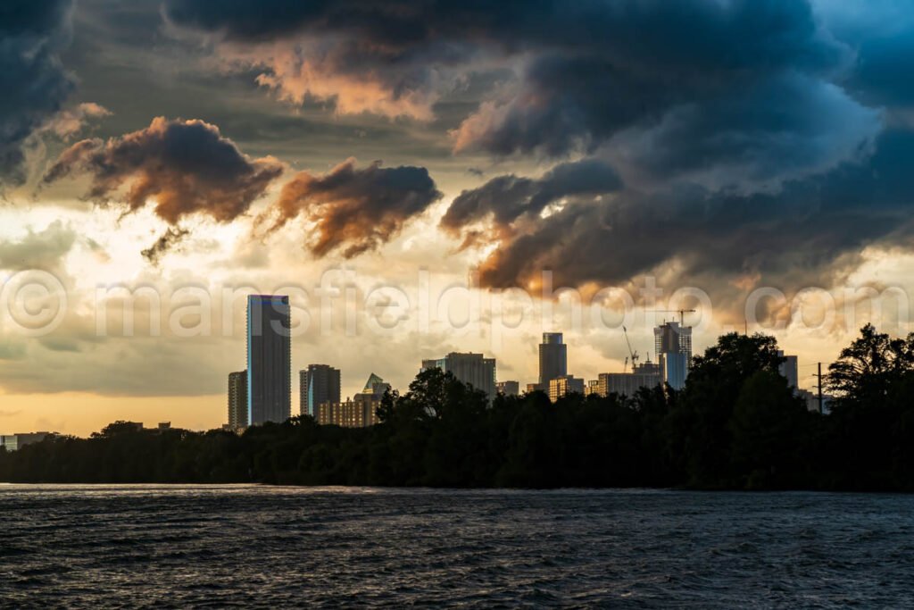 Storm Rolling Into Austin, Tx A4-08346 - Mansfield Photography