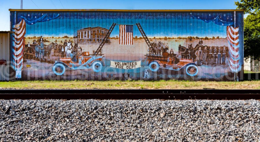 Mural in Terrell, Texas