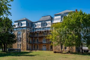 Historic Texas Hall - Trinity University In Tehuacana, Texas A4-09762 - Mansfield Photography