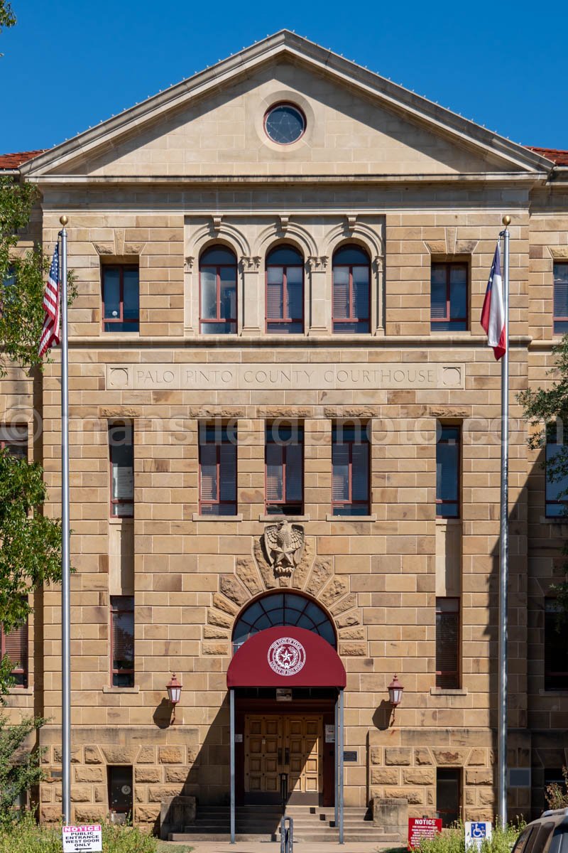 Palo Pinto, Texas, Palo Pinto County Courthouse A4-10068