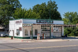 Old Sinclair Gas Sation In Saint Jo, Texas A4-10212 - Mansfield Photography