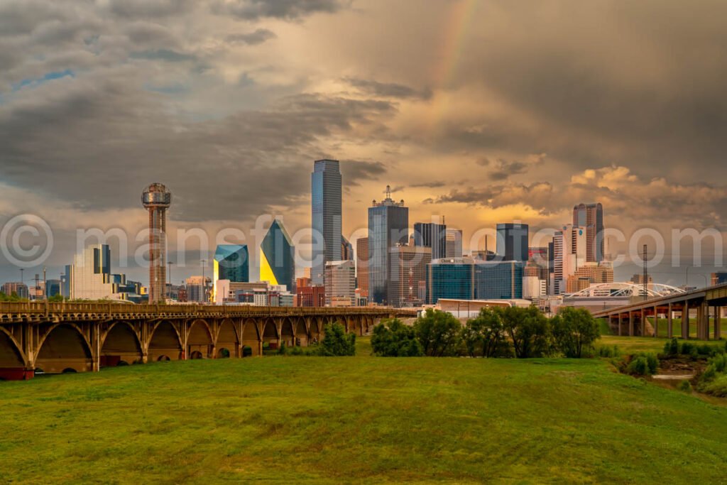 Downtown Dallas Cityscape A4-10369 - Mansfield Photography