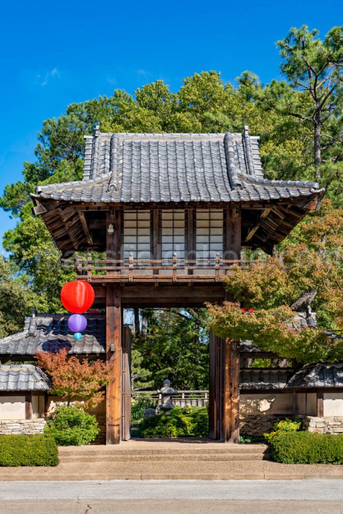 Fort Worth Botanic Garden - Japanese Garden A4-10401 - Mansfield Photography