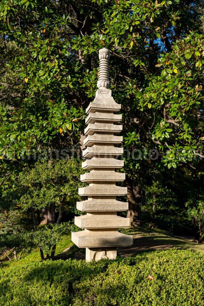 Japanese Garden At Fort Worth Botanical Garden A4-10517 - Mansfield Photography