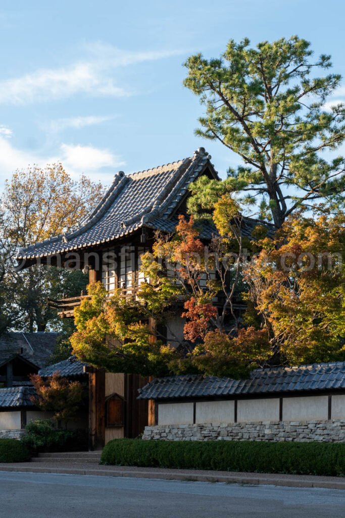 Japanese Garden At Fort Worth Botanical Garden A4-10558 - Mansfield Photography