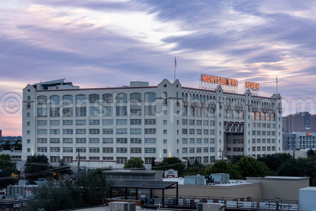 Montgomery Building, Fort Worth, Tx A4-10634 - Mansfield Photography