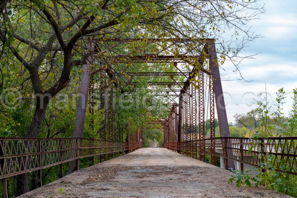 Old Brazos Point Bridge A4-10761 - Mansfield Photography