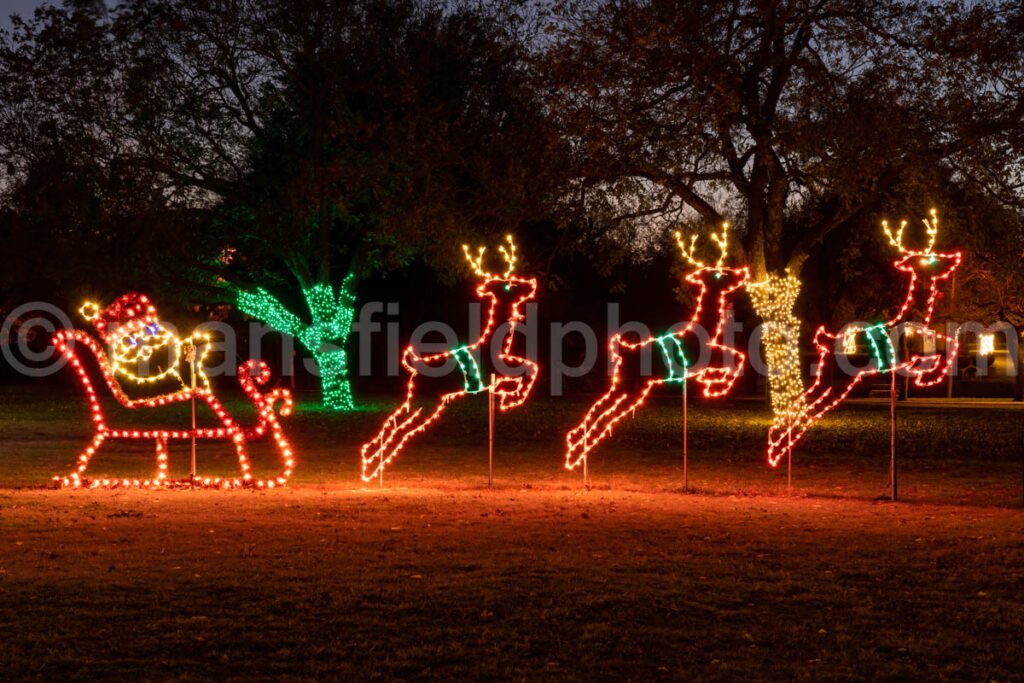 Christmas Lights - Cleburne A4-11002 - Mansfield Photography