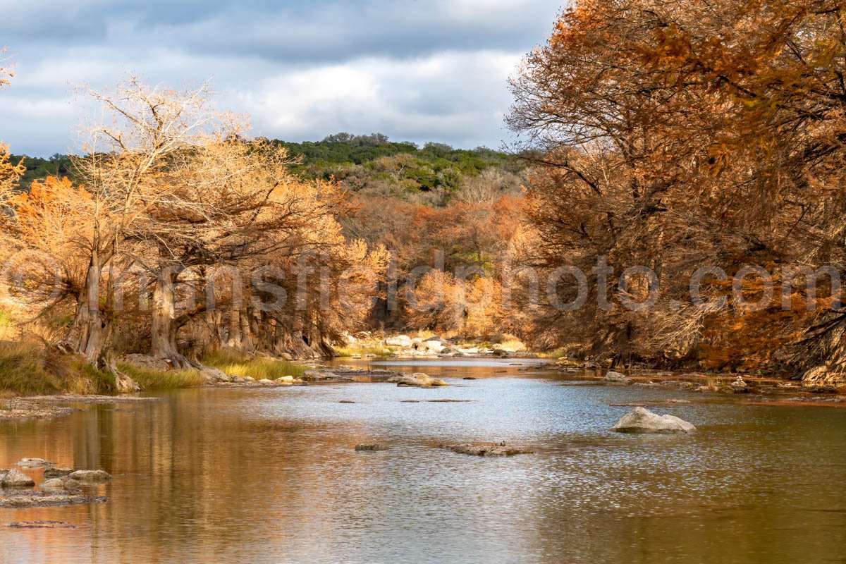 Autumn On The Pedernales River A4-11132