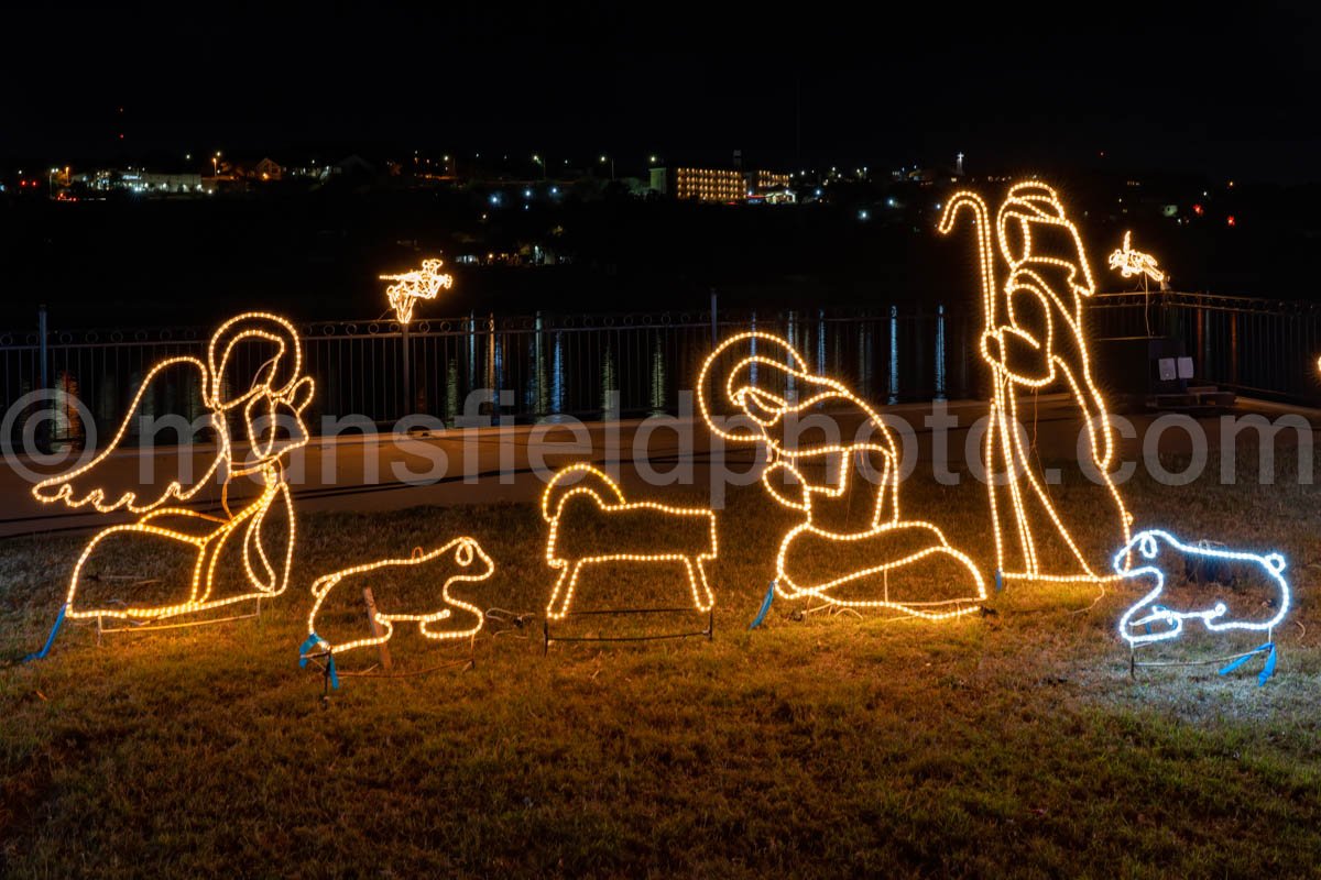 Walkway Of Lights, Marble Falls, Tx A4-11168