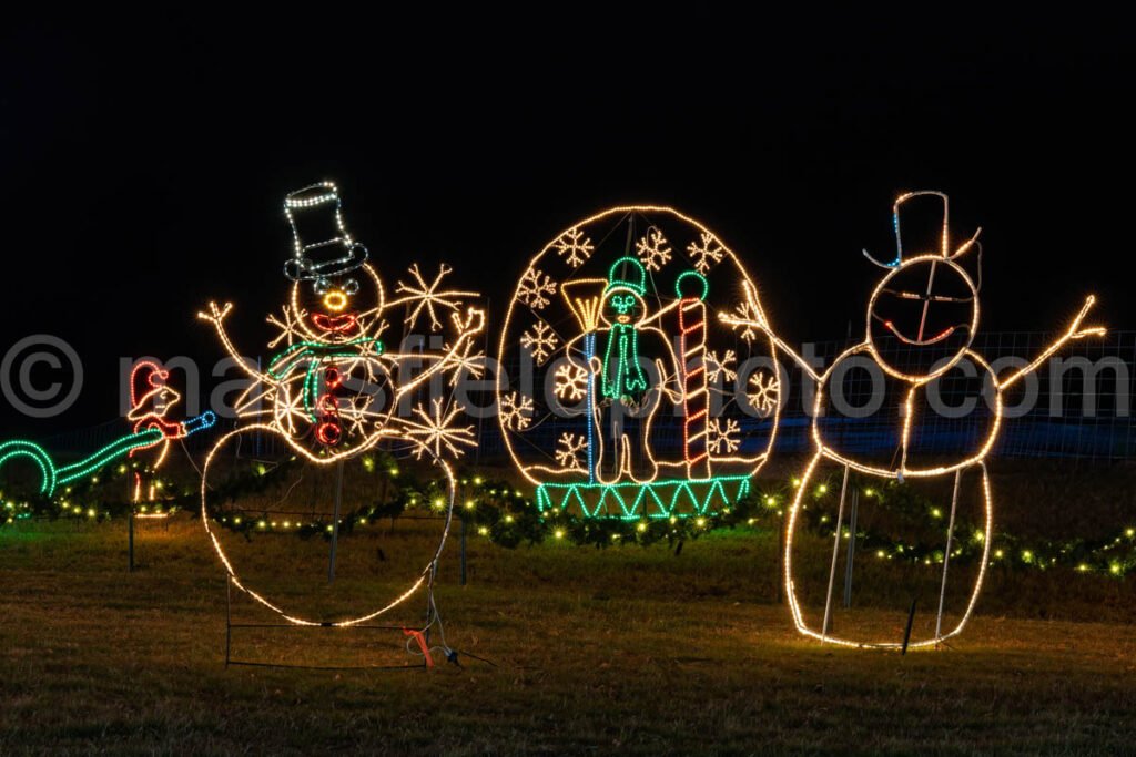 Walkway Of Lights, Marble Falls, Tx A4-11174 - Mansfield Photography