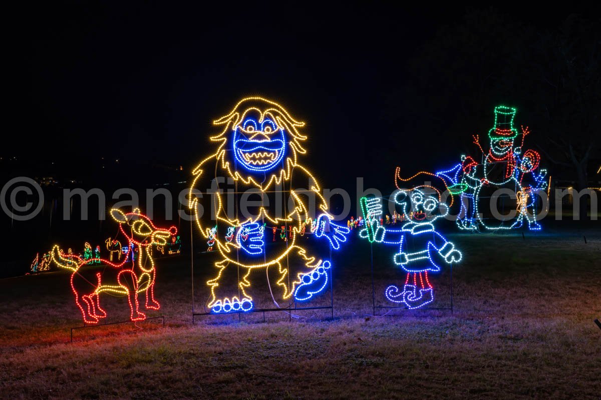 Walkway Of Lights, Marble Falls, Tx A4-11178