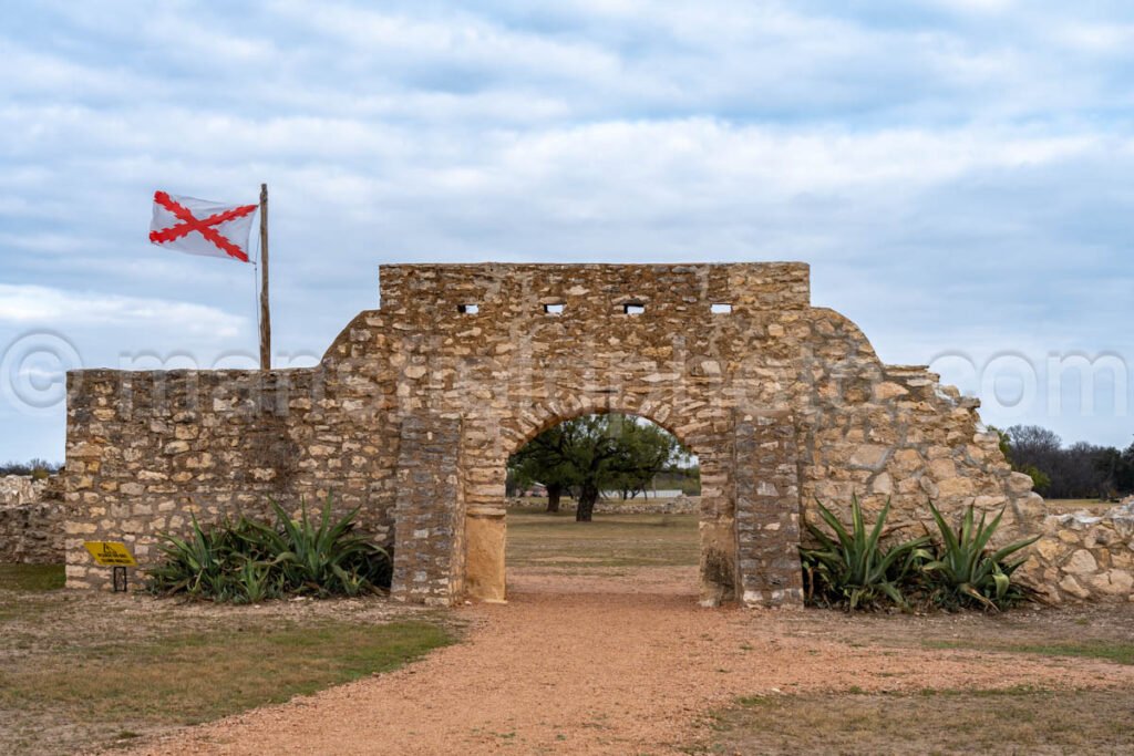 Menard, TX - Presidio de San Saba A4-11293 - Mansfield Photography