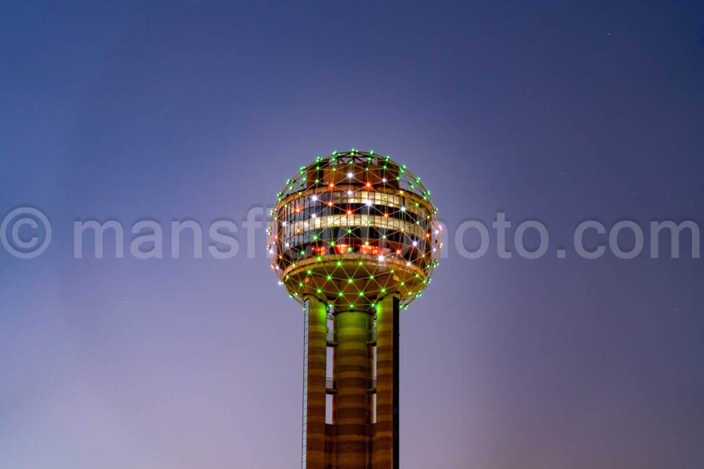 Reunion Tower, Dallas, Tx A4-11538 - Mansfield Photography